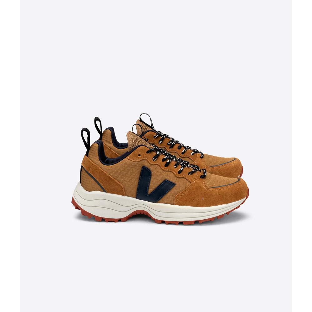 Veja VENTURI RIPSTOP Men\'s Running Shoes Brown | CA 180GSO